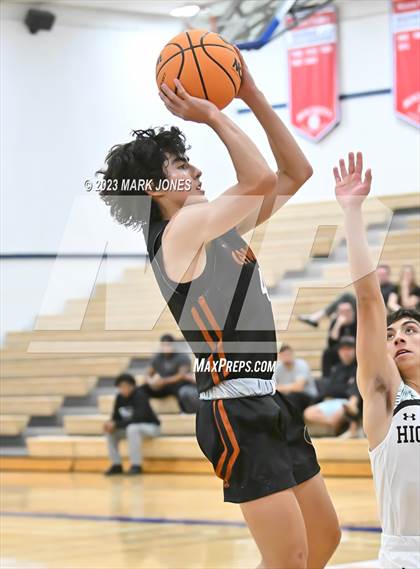 Thumbnail 1 in Highland vs. Campo Verde (Moon Valley Beyond Basketball Thanksgiving Tournament) photogallery.