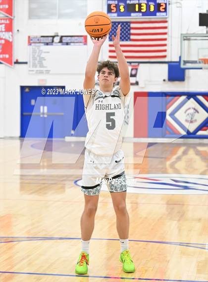 Thumbnail 2 in Highland vs. Campo Verde (Moon Valley Beyond Basketball Thanksgiving Tournament) photogallery.