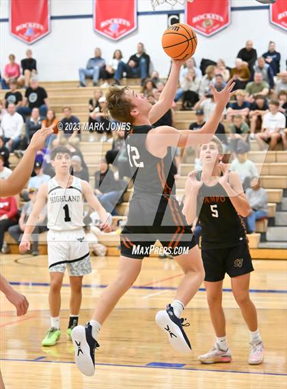 Thumbnail 1 in Highland vs. Campo Verde (Moon Valley Beyond Basketball Thanksgiving Tournament) photogallery.