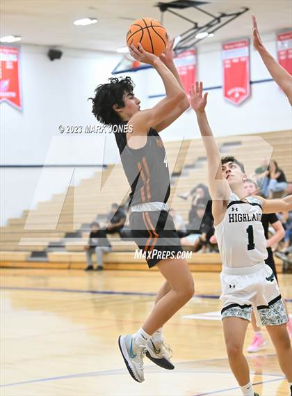 Thumbnail 3 in Highland vs. Campo Verde (Moon Valley Beyond Basketball Thanksgiving Tournament) photogallery.
