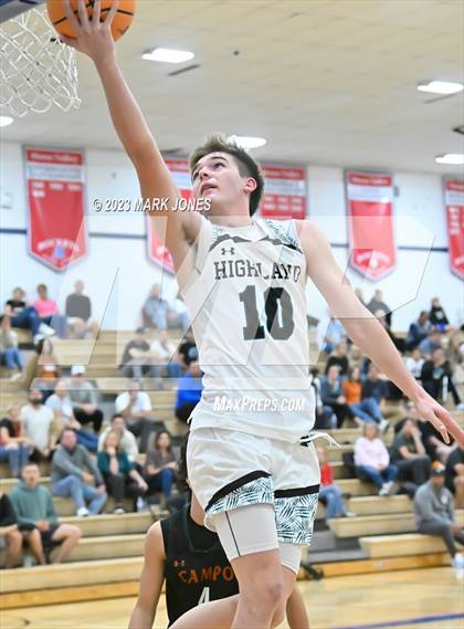 Thumbnail 3 in Highland vs. Campo Verde (Moon Valley Beyond Basketball Thanksgiving Tournament) photogallery.