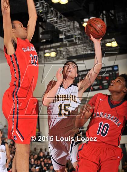 Thumbnail 1 in Maranatha vs. Campbell Hall (CIF SS D4A Final) photogallery.