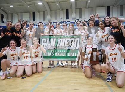 Thumbnail 3 in Cathedral Catholic vs. Grossmont (CIF-SDS Division 1 Final) photogallery.