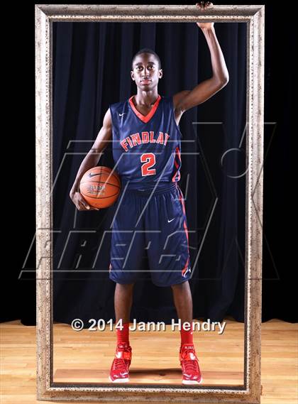Thumbnail 3 in Findlay Prep (Preseason Top 10 Photo Shoot)  photogallery.