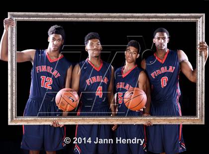 Thumbnail 1 in Findlay Prep (Preseason Top 10 Photo Shoot)  photogallery.