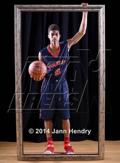 Thumbnail 1 in Findlay Prep (Preseason Top 10 Photo Shoot)  photogallery.