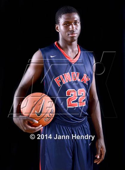 Thumbnail 1 in Findlay Prep (Preseason Top 10 Photo Shoot)  photogallery.