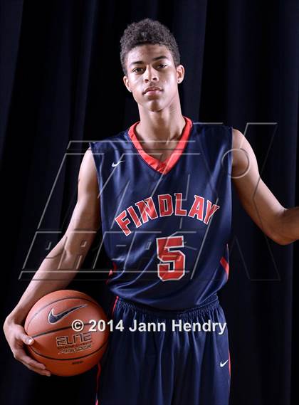 Thumbnail 3 in Findlay Prep (Preseason Top 10 Photo Shoot)  photogallery.