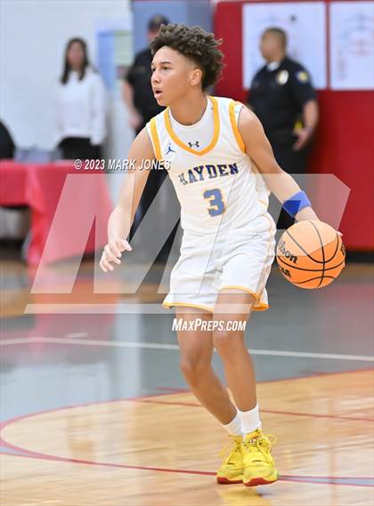 Thumbnail 2 in Paradise Honors vs. Carl Hayden Community (Phoenix Union Coyote Classic) photogallery.