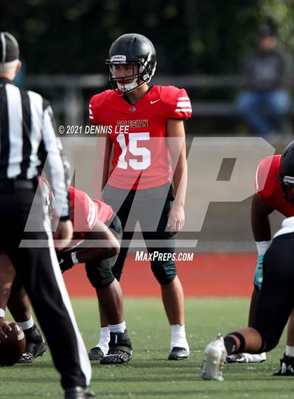 Thumbnail 1 in Aragon @ Salesian College Preparatory (CIF State Northern Regional D6-A Final) photogallery.