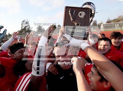 Thumbnail 3 in Aragon @ Salesian College Preparatory (CIF State Northern Regional D6-A Final) photogallery.