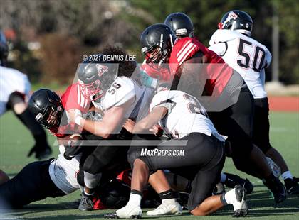 Thumbnail 3 in Aragon @ Salesian College Preparatory (CIF State Northern Regional D6-A Final) photogallery.