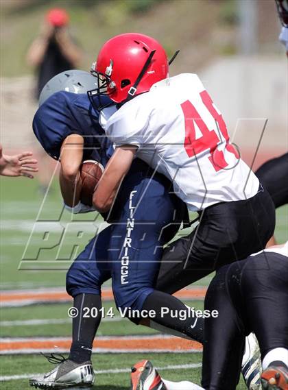 Thumbnail 3 in Mountain Empire vs. Flintridge Prep photogallery.