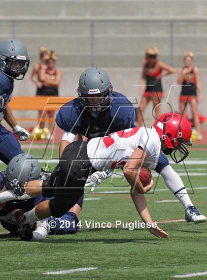 Thumbnail 2 in Mountain Empire vs. Flintridge Prep photogallery.