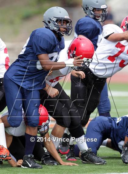 Thumbnail 1 in Mountain Empire vs. Flintridge Prep photogallery.