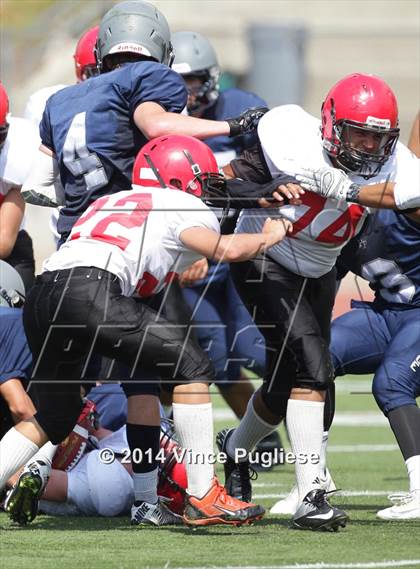 Thumbnail 2 in Mountain Empire vs. Flintridge Prep photogallery.