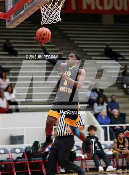 Thumbnail 2 in Sam Houston vs. Fort Bend Elkins (McDonald's Texas Invitational) photogallery.