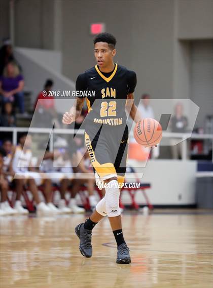 Thumbnail 3 in Sam Houston vs. Fort Bend Elkins (McDonald's Texas Invitational) photogallery.