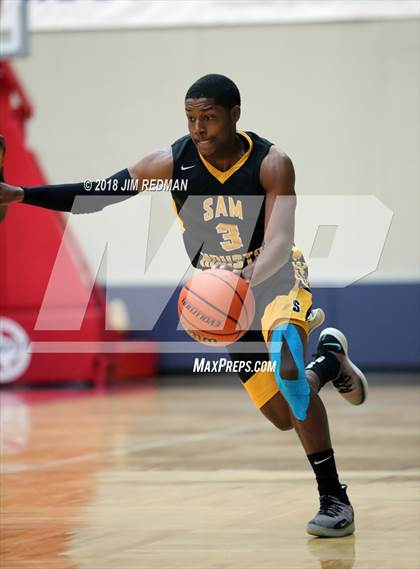 Thumbnail 2 in Sam Houston vs. Fort Bend Elkins (McDonald's Texas Invitational) photogallery.