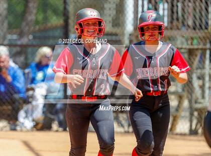 Thumbnail 3 in Cherokee vs West Laurens (GHSA Slow Pitch Elimination Game) photogallery.