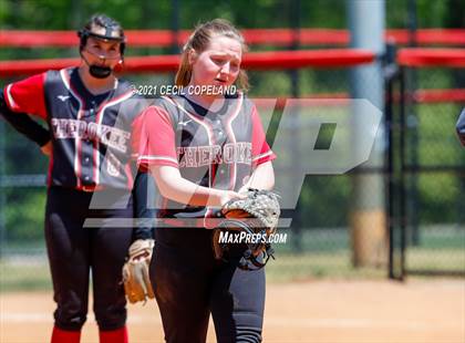 Thumbnail 1 in Cherokee vs West Laurens (GHSA Slow Pitch Elimination Game) photogallery.
