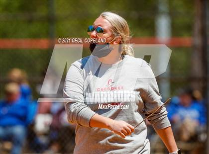 Thumbnail 1 in Cherokee vs West Laurens (GHSA Slow Pitch Elimination Game) photogallery.
