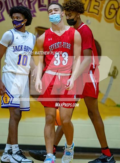 Thumbnail 1 in Seventy-First vs Jack Britt (SAC Conference Tournament - First Round) photogallery.