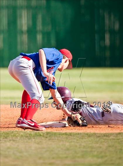 Thumbnail 1 in Pearland vs Dulles (Alvin Tournament) photogallery.