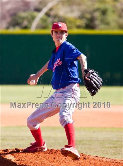 Thumbnail 2 in Pearland vs Dulles (Alvin Tournament) photogallery.