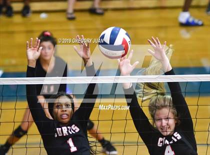 Thumbnail 2 in Cabrini vs John Curtis Christian (Country Day Tournament) photogallery.