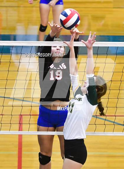 Thumbnail 1 in Cabrini vs John Curtis Christian (Country Day Tournament) photogallery.
