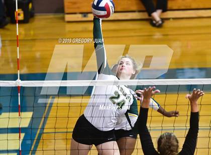Thumbnail 2 in Cabrini vs John Curtis Christian (Country Day Tournament) photogallery.