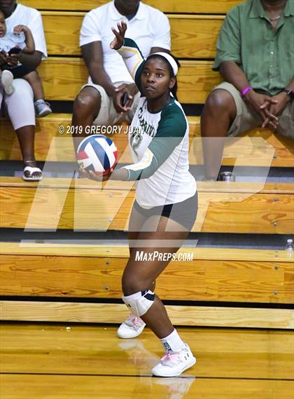 Thumbnail 1 in Cabrini vs John Curtis Christian (Country Day Tournament) photogallery.