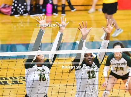Thumbnail 2 in Cabrini vs John Curtis Christian (Country Day Tournament) photogallery.