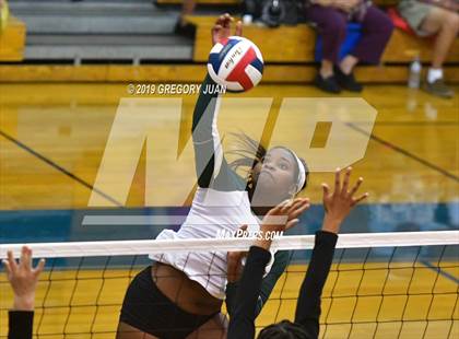 Thumbnail 2 in Cabrini vs John Curtis Christian (Country Day Tournament) photogallery.