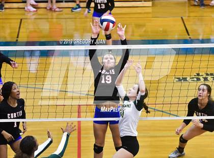 Thumbnail 2 in Cabrini vs John Curtis Christian (Country Day Tournament) photogallery.