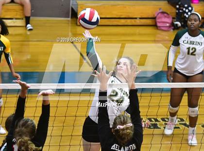 Thumbnail 2 in Cabrini vs John Curtis Christian (Country Day Tournament) photogallery.