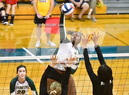 Thumbnail 3 in Cabrini vs John Curtis Christian (Country Day Tournament) photogallery.