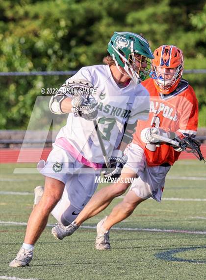 Thumbnail 2 in Walpole @ Nashoba Regional (MIAA Division 2 Second Round) photogallery.
