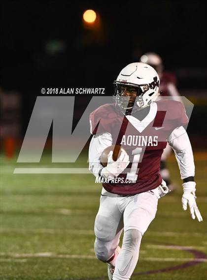 Thumbnail 2 in McQuaid Jesuit vs. Aquinas Institute photogallery.