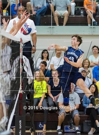 Thumbnail 2 in Saint Francis vs. Bellarmine College Prep (CIF CCS D1 Final) photogallery.