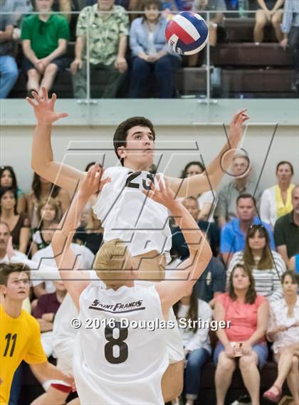 Thumbnail 1 in Saint Francis vs. Bellarmine College Prep (CIF CCS D1 Final) photogallery.