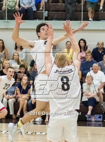 Thumbnail 1 in Saint Francis vs. Bellarmine College Prep (CIF CCS D1 Final) photogallery.