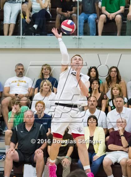 Thumbnail 2 in Saint Francis vs. Bellarmine College Prep (CIF CCS D1 Final) photogallery.