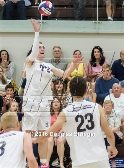 Thumbnail 2 in Saint Francis vs. Bellarmine College Prep (CIF CCS D1 Final) photogallery.