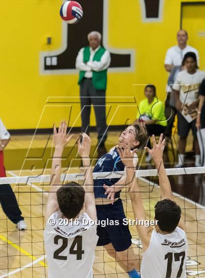 Thumbnail 2 in Saint Francis vs. Bellarmine College Prep (CIF CCS D1 Final) photogallery.