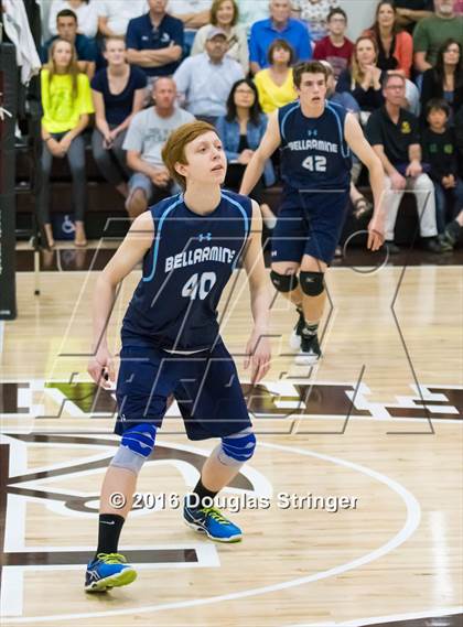 Thumbnail 2 in Saint Francis vs. Bellarmine College Prep (CIF CCS D1 Final) photogallery.