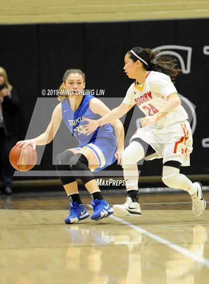 Thumbnail 2 in La Jolla Country Day @ Rosary Academy (CIF SoCal Regional D1 Final) photogallery.