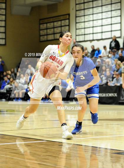 Thumbnail 2 in La Jolla Country Day @ Rosary Academy (CIF SoCal Regional D1 Final) photogallery.