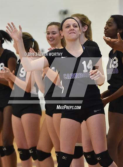 Thumbnail 3 in Currituck County vs. Carrboro (NCHSAA 2A East Final) photogallery.